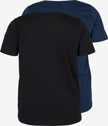 Zizzi T-Shirt in Blau