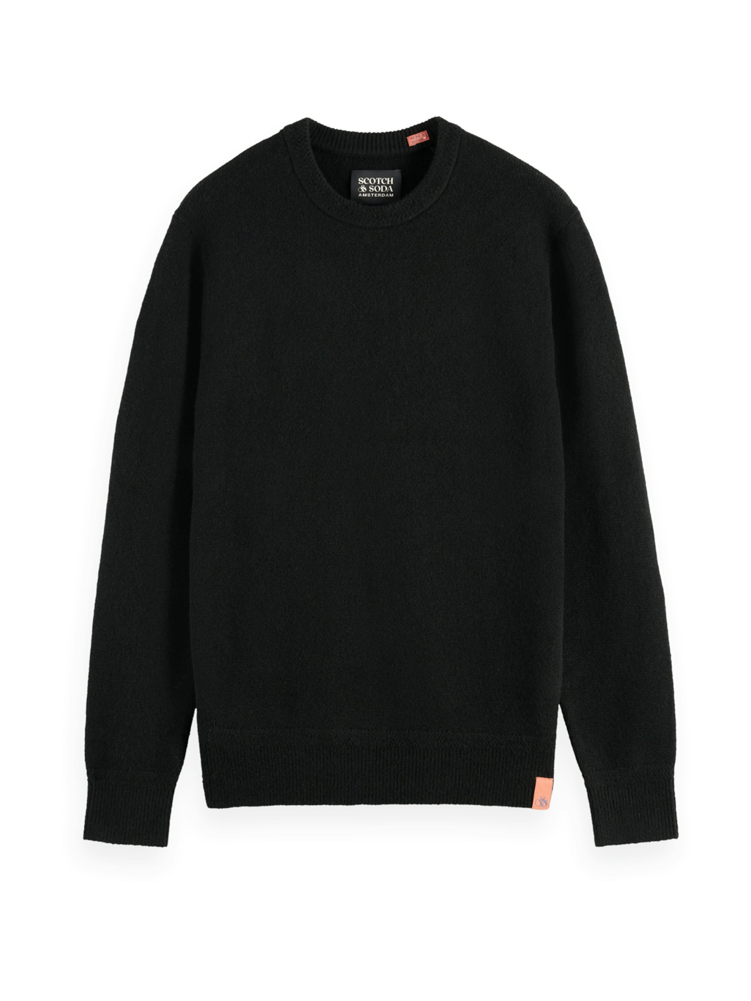 SCOTCH & SODA Pullover in Schwarz: Vorderseite