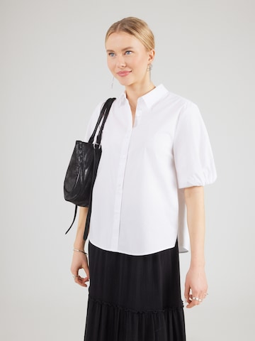 MORE & MORE Μπλούζα σε λευκό: μπροστά