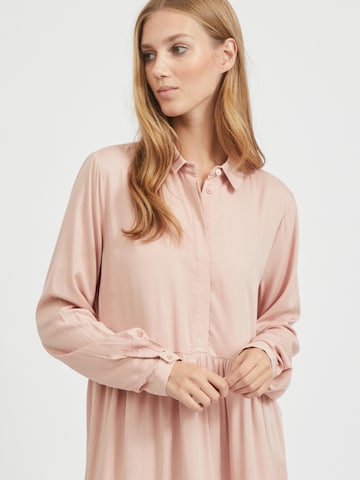 VILA Shirt Dress in Pink