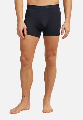 Boxer di ICEBREAKER in blu: frontale