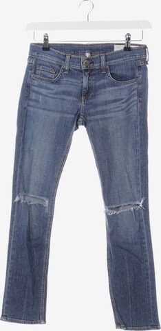 rag & bone Jeans in 25 in Blue: front