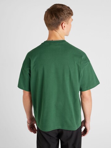 WEEKDAY T-Shirt 'Great Boxy' in Grün