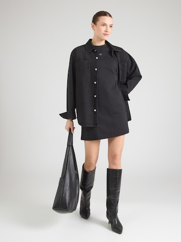 Calvin Klein Jeans Obleka | črna barva