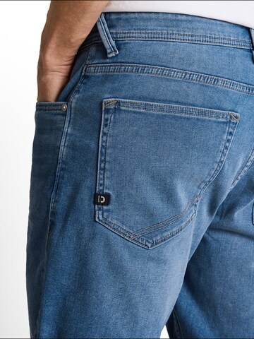 TOM TAILOR DENIM Liibuv Teksapüksid 'PIERS', värv sinine