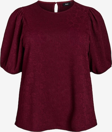 ZizziBluza 'CAMINA' - crvena boja: prednji dio