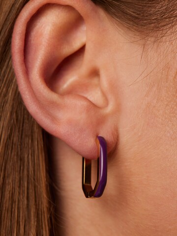 Lucardi Earrings 'Earring ' in Gold