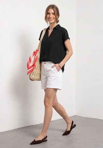 STREET ONE Bluse in Schwarz