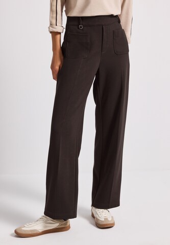 STREET ONE Regular Hose in Braun: Vorderseite