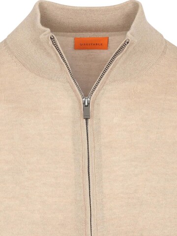 Suitable Knit cardigan in Beige