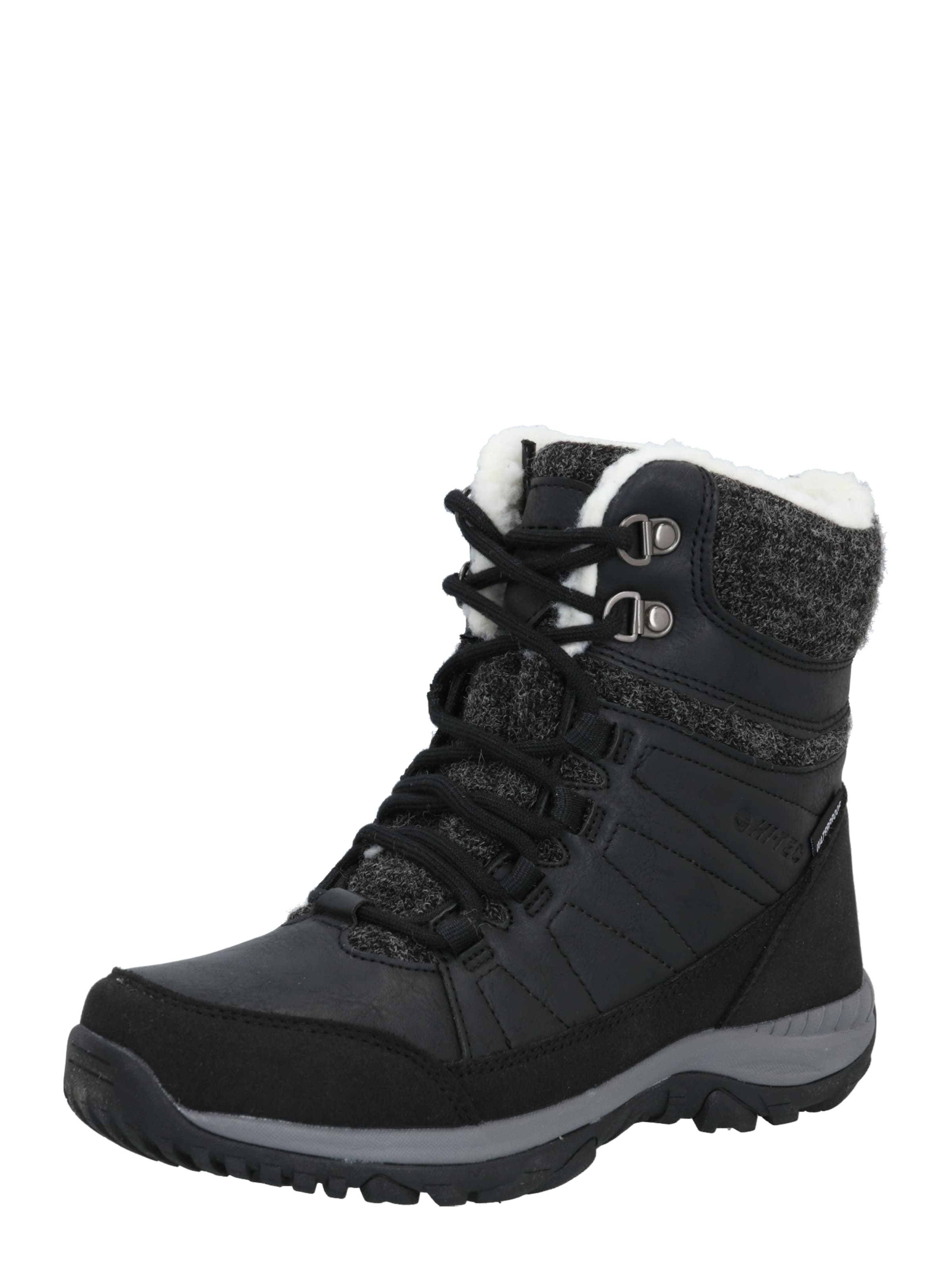 HI-TEC Outdoorwinterstiefel 'Riva' in Schwarz: Vorderseite