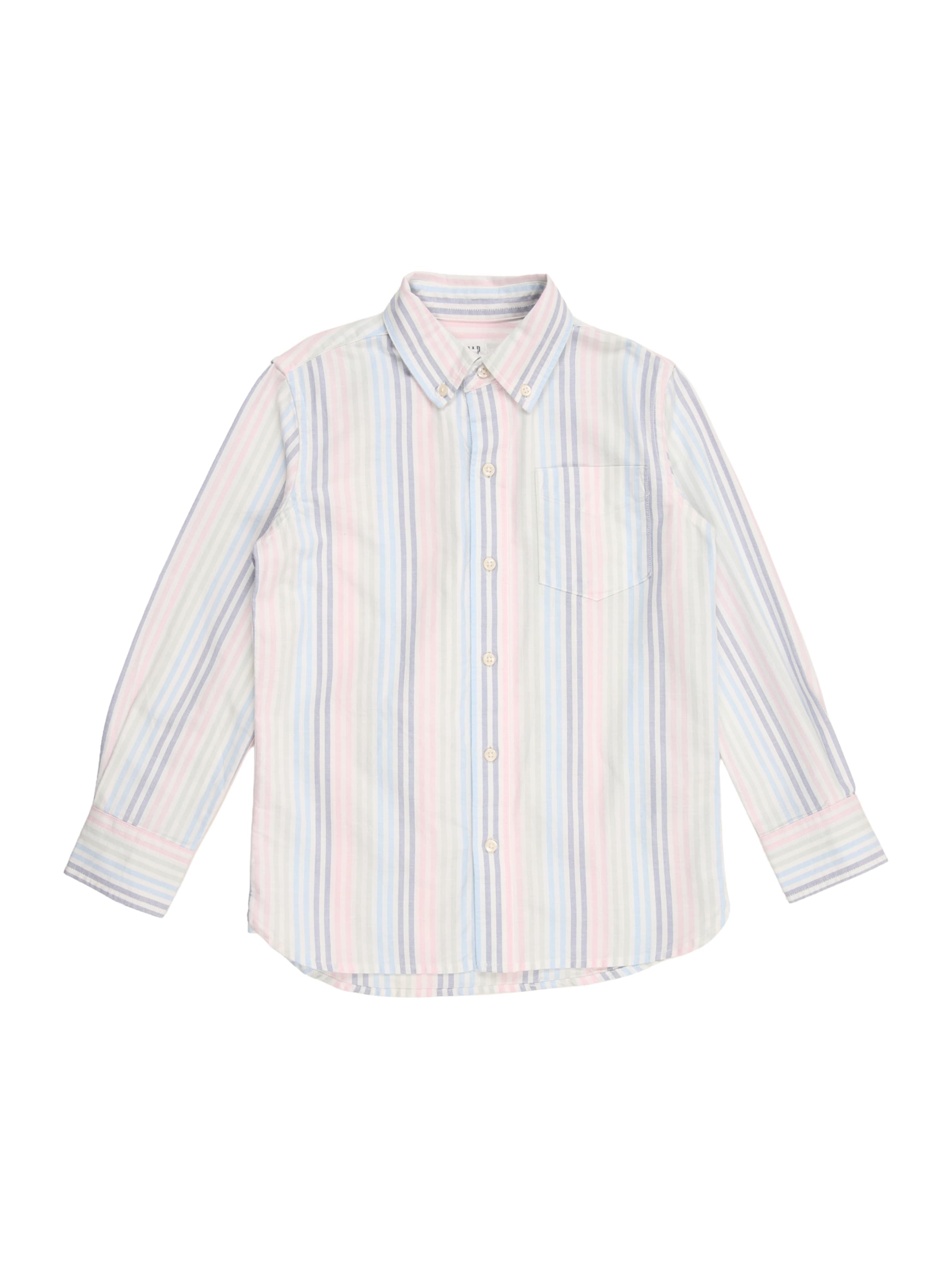 GAP Средняя посадка Рубашка в Белый: спереди