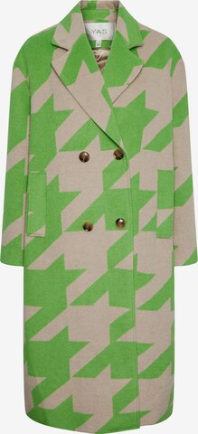 Y.A.S Between-seasons coat 'Clima' in Green: front