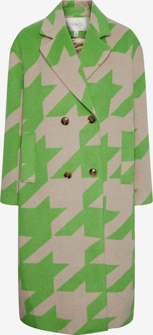 Y.A.S Ανοιξιάτικο και φθινοπωρινό παλτό 'Clima' σε πράσινο: μπροστά