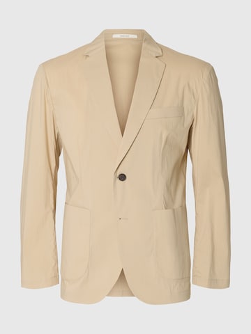 SELECTED - Ajuste regular Chaqueta saco en beige
