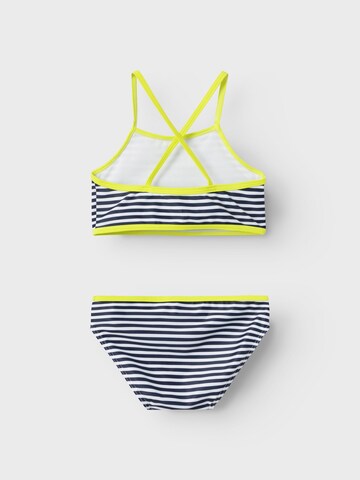 NAME IT Bustier Bikini 'ZIMONE' in Blau