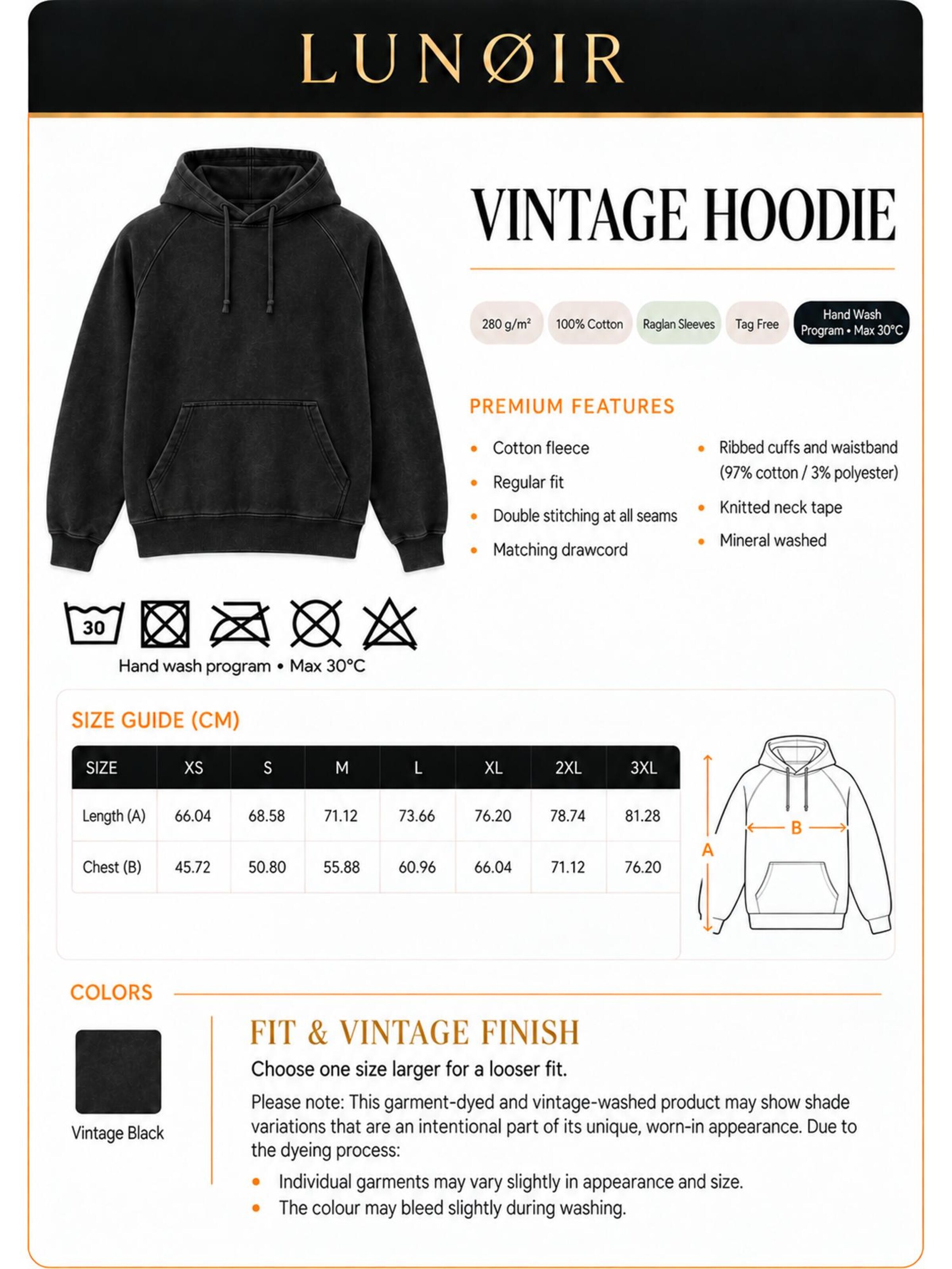 LUNØIR Studio Sweatshirt 'Only Loyalty Rule' in Zwart