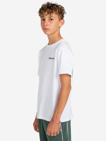 balta ELEMENT Sportiniai marškinėliai 'JOINT CUBE'