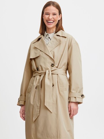 b.young Between-Seasons Coat 'Calea' in Beige: front