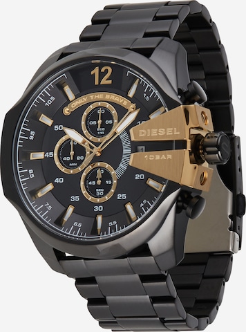 DIESEL Analoginen kello 'MEGA CHIEF, DZ4338' värissä musta: etupuoli
