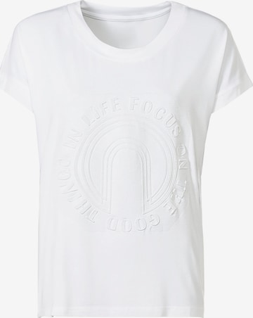 Maglietta di heine in bianco: frontale