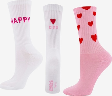 EWERS Skarpety w kolorze różowy: przód