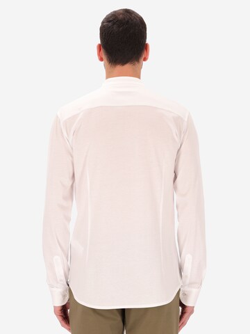 Coupe regular Chemise 'Coreana' Distretto12 en blanc
