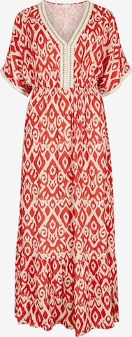 Robe ' ' Apricot en orange : devant