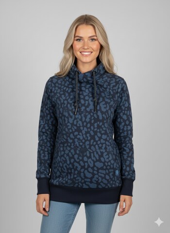 Ragwear Sweatshirt in Blau: Vorderseite