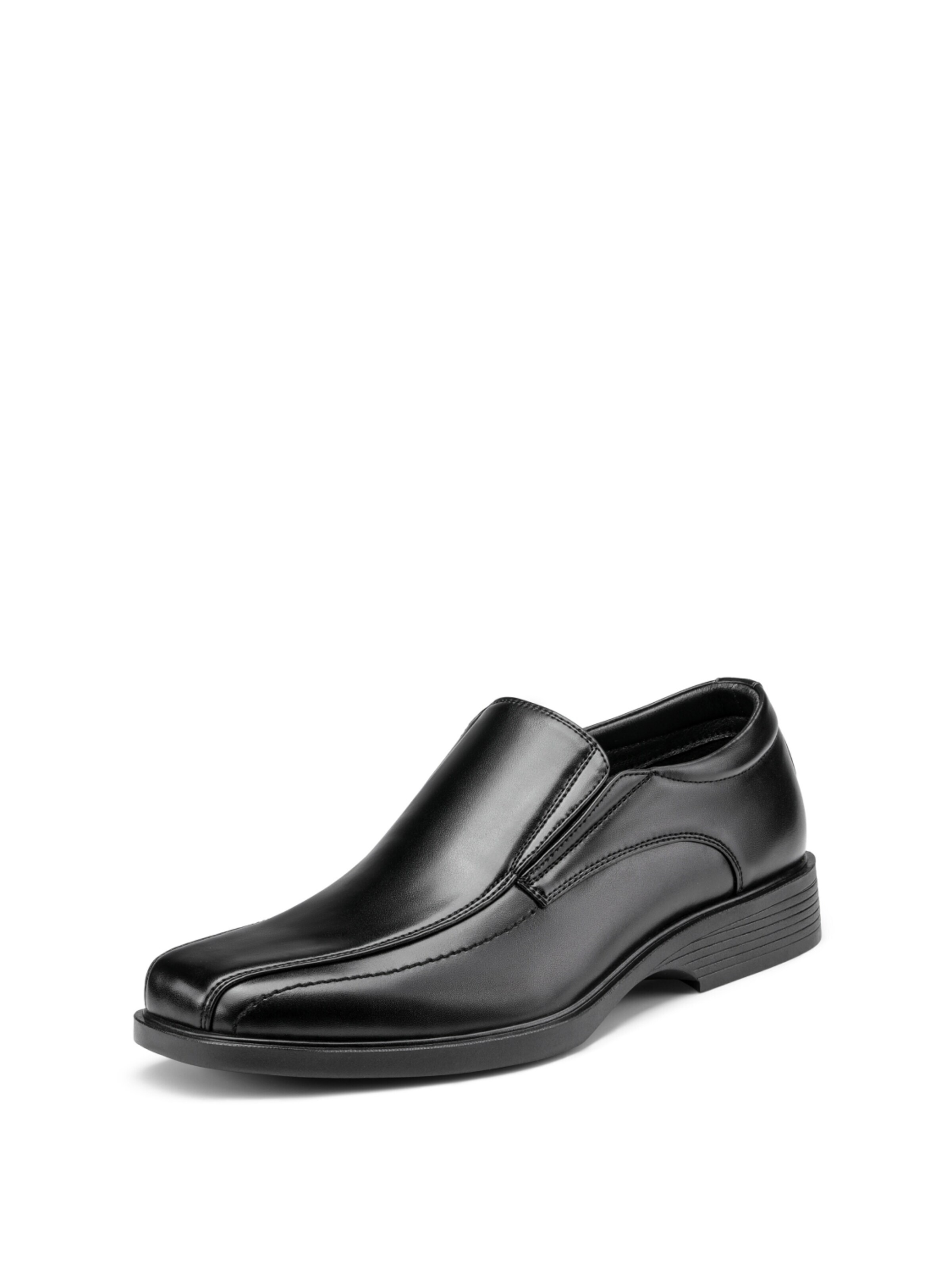 Bruno Marc Classic Flats 'Bruno Marc Herren Mokassin Anzugschuhe Slipper Slip on Business Schuhe' in Black: front