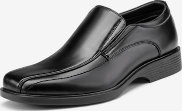 Bruno Marc Instappers 'Bruno Marc Herren Mokassin Anzugschuhe Slipper Slip on Business Schuhe' in Zwart: voorkant