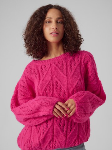 VERO MODA - Pullover 'BLUEBERRY' em rosa