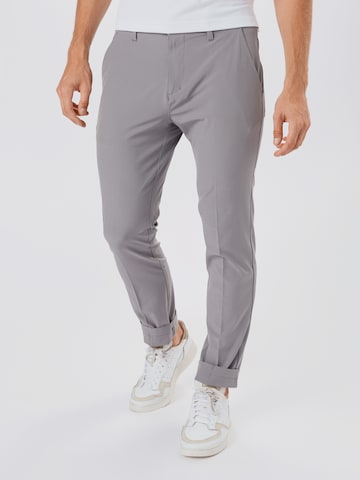 Slimfit Pantaloni sportivi di ADIDAS GOLF in grigio: frontale