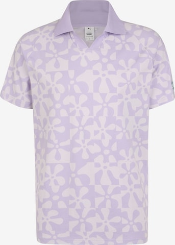 PUMA Shirt 'X Spongebob Aop' in Purple: front