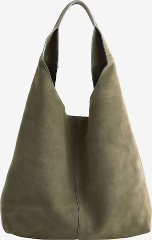 Next Olkalaukku värissä vihreä: etupuoli