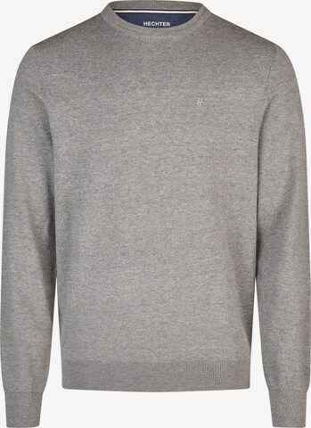 HECHTER PARIS Sweater in Grey: front