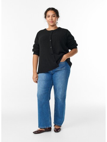 Zizzi Pletena jopa 'MVIDA' | črna barva