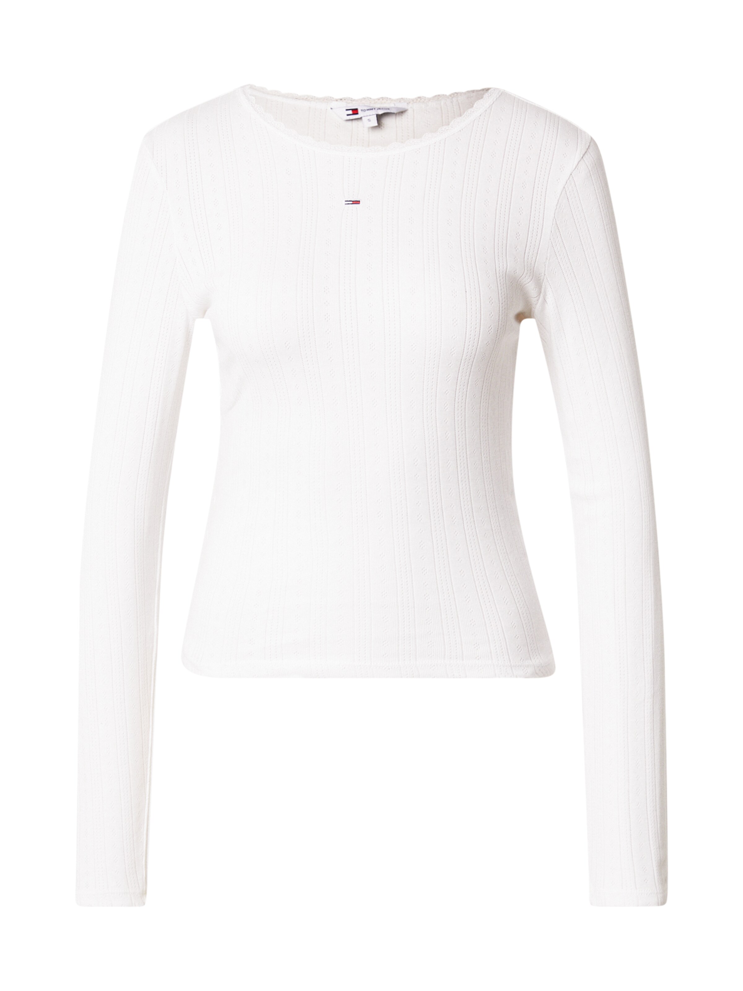 T-shirt Tommy Jeans en blanc : devant