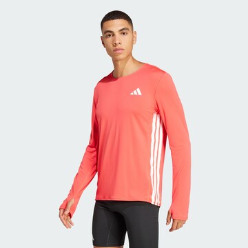 T-Shirt fonctionnel 'Adizero' ADIDAS PERFORMANCE en orange : devant