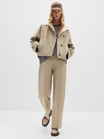 Pull&Bear Prechodná bunda - Béžová: predná strana