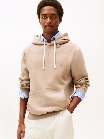 TOMMY HILFIGER Sweatshirt 'ESS SEASONAL' in Beige: voorkant
