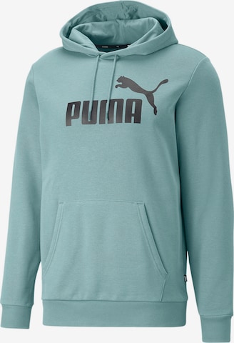 PUMA Athletic Sweatshirt in Blue: front