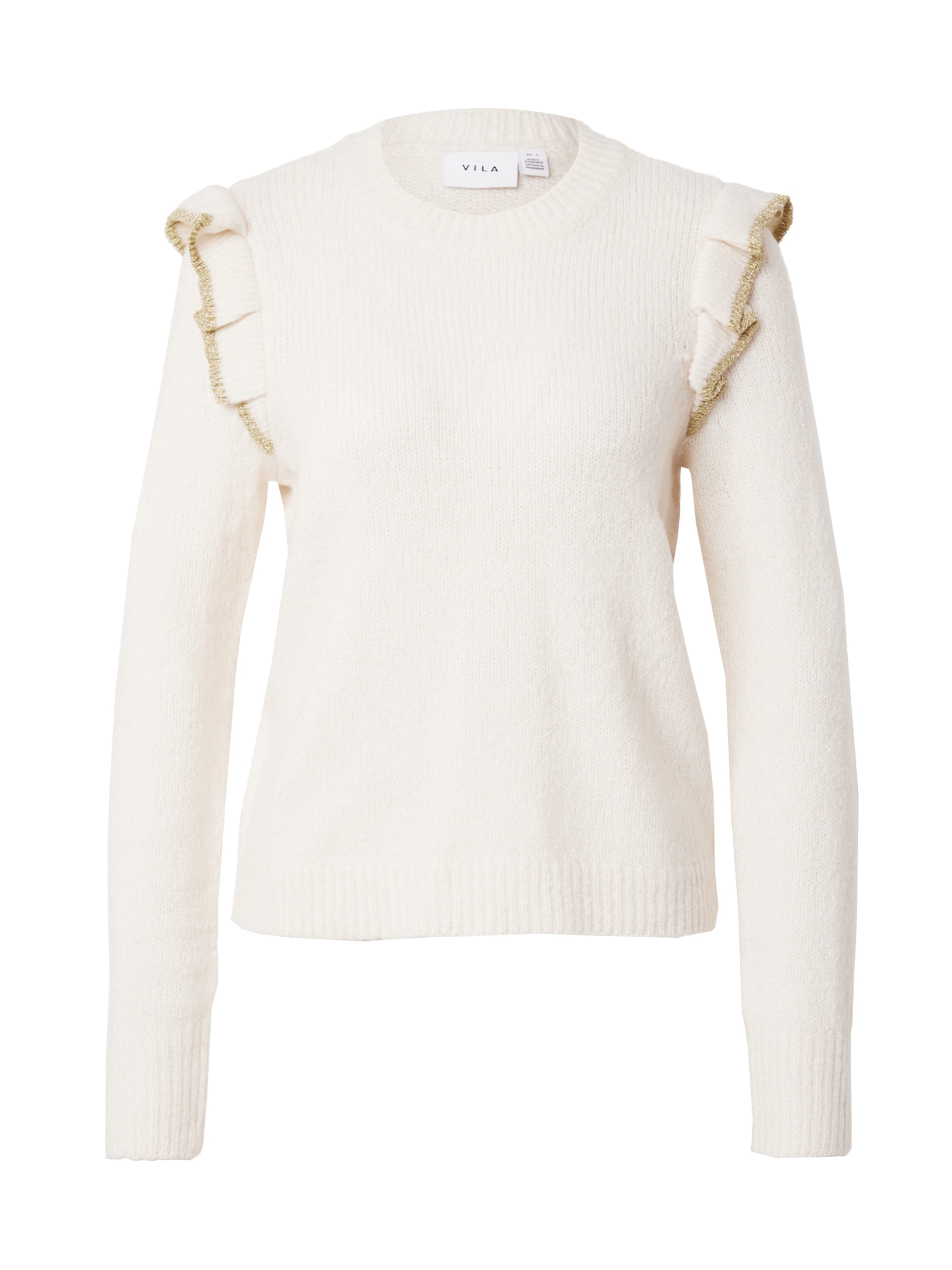 VILA Neulepaita 'Nanzy' värissä beige: etupuoli