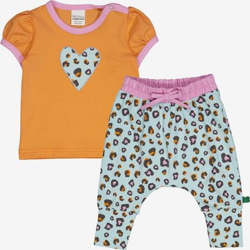 Fred's World by GREEN COTTON Set in Blue: front