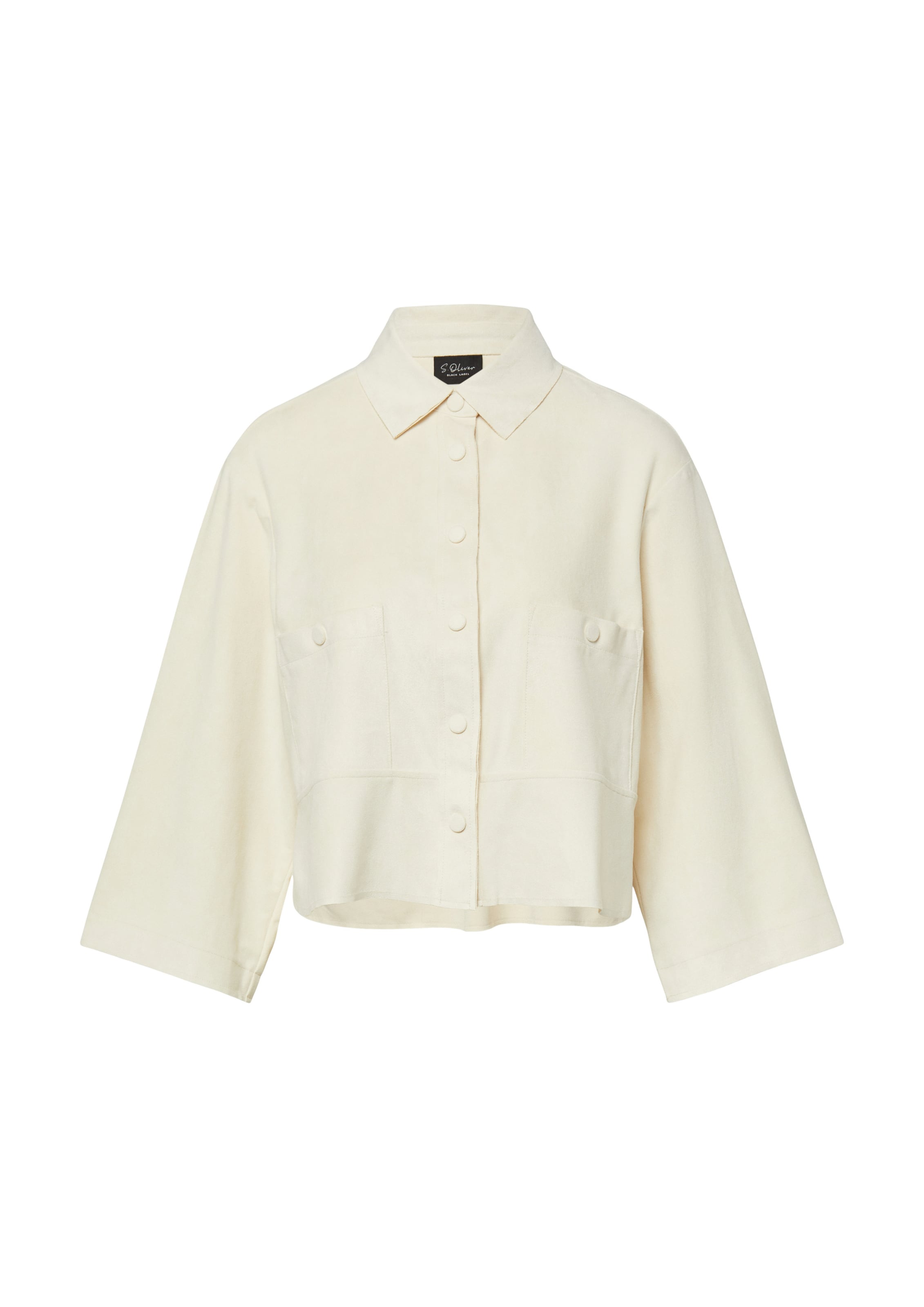 s.Oliver Between-season jacket in Beige: front