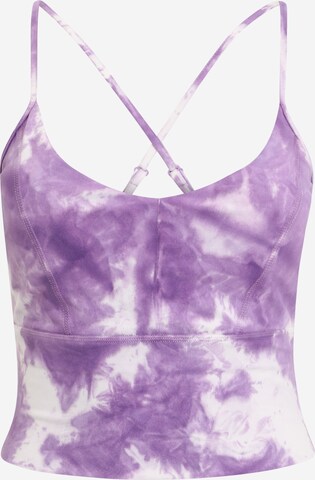 Invisible Haut de sport GUESS en violet : devant