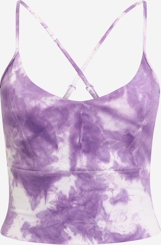 GUESS Sports Top in Purple: front