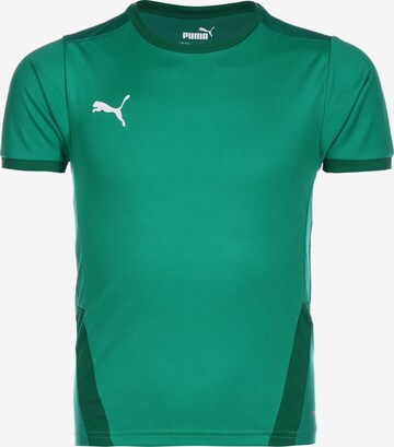 T-Shirt fonctionnel 'TeamGOAL 23' PUMA en vert : devant