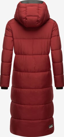 Palton de iarnă de la MARIKOO pe roșu