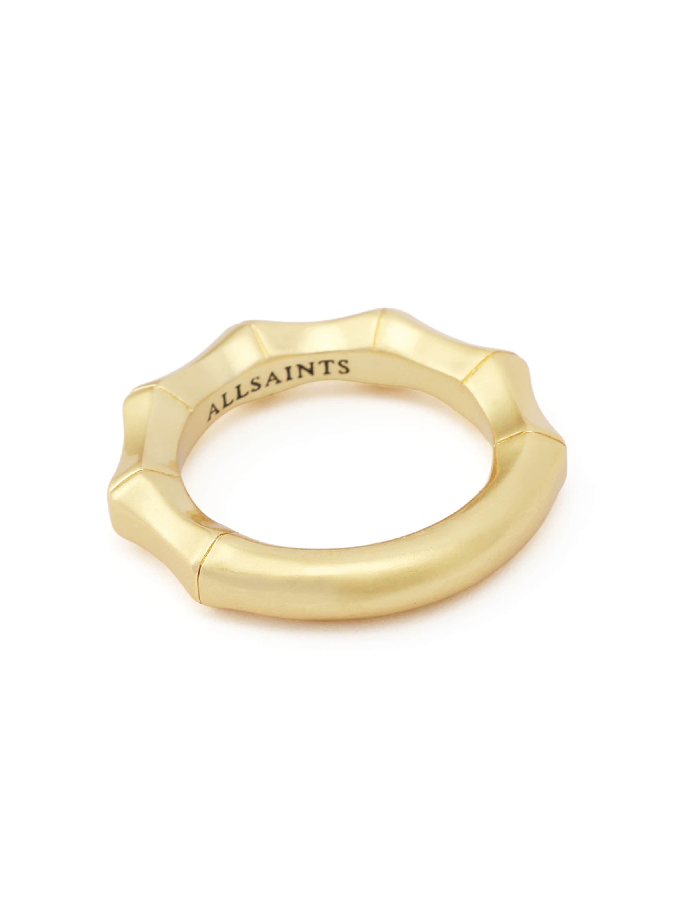 AllSaints Δαχτυλίδι 'Clara' σε χρυσό: μπροστά